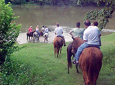 Horseback riding in Belize