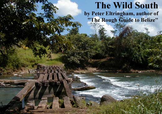 Old bridge over the Rio Grande