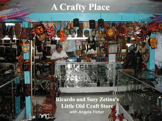 The 'Little Old Craft Store' in San Pedro, Ambergris Caye