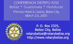 Rotary Club of Belize, District 4250