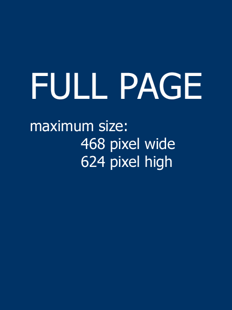 full page ad size