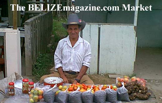 Saturday market in Punta Gorda, Belize